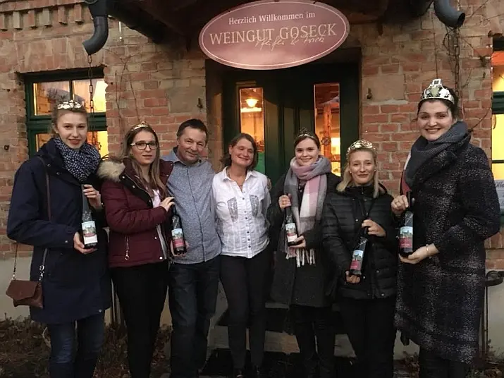 Das Team vom Weingut Goseck